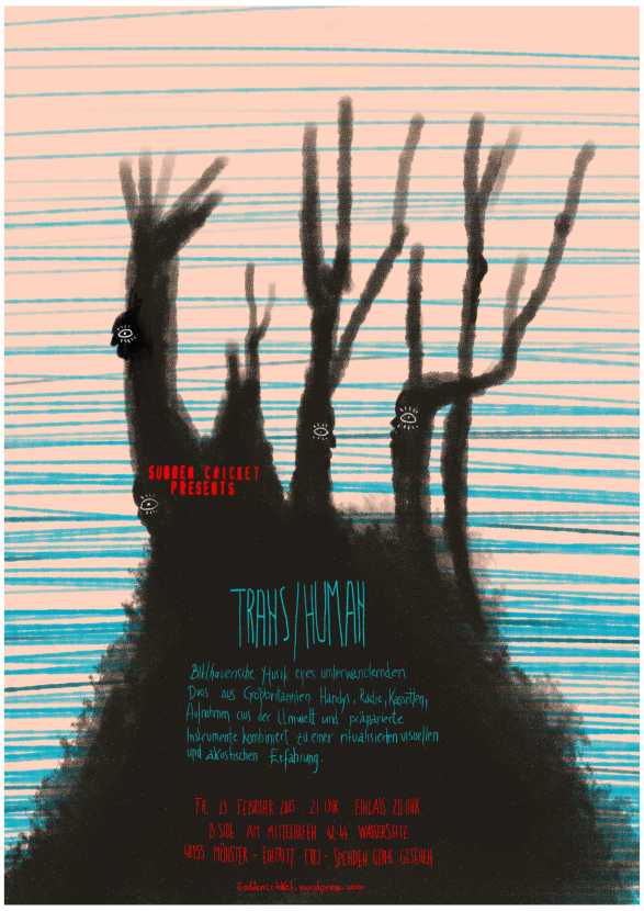 Trans/Human poster by Alex Duma